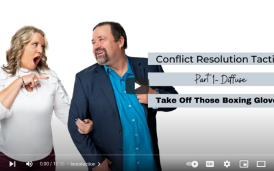 Conflict Resolution Tactics:  Part 1-Diffuse